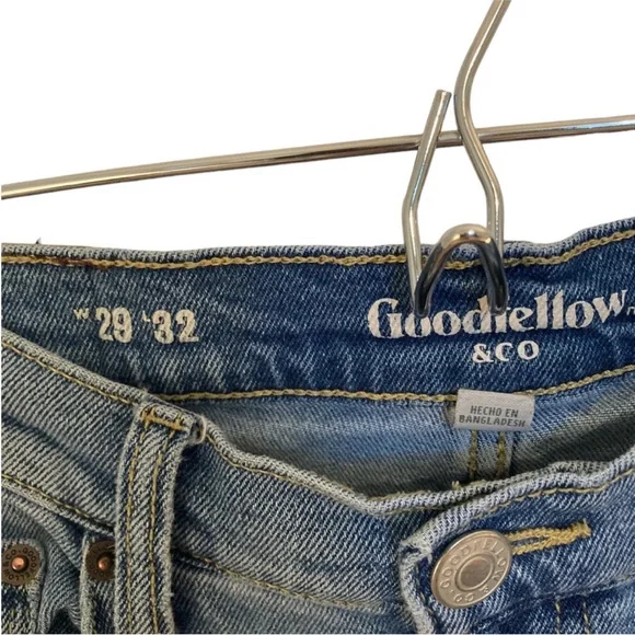 Men’s Goodfellow & Co. Light Blue Wash Total Flex Slim Fit Jeans. Size 29W 32L. - Picture 5 of 7